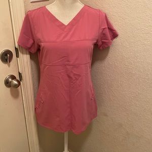 Scrub Top- Pink